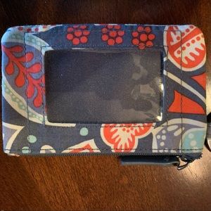 Vera Bradley zip id case. BRAND NEW NEVER USED